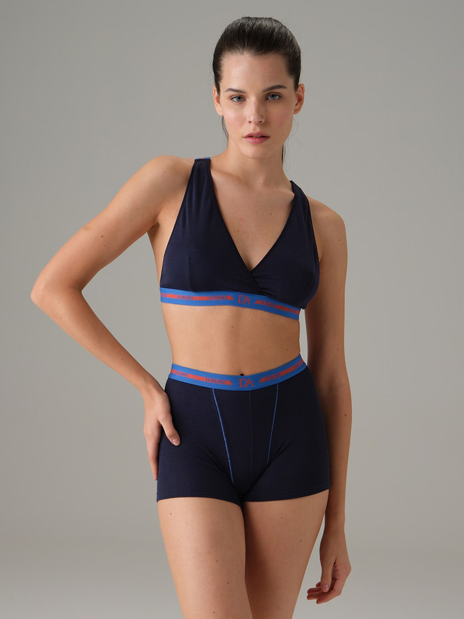 трусы-шортики женские Doreanse 8161 тёмно-синие