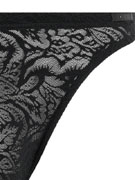 Стринги мужские кружевные HOM 40-2886 чёрные