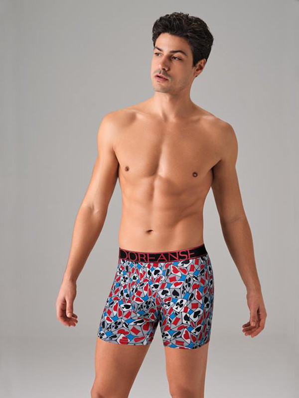 Трусы-боксеры мужские Doreanse 1869 с цветным принтом