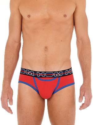 трусы-брифы мужские HOM Cotton Up красные, арт. HOM 40-2372