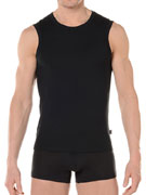 майка мужская HOM First Cotton, арт. HOM 03282 чёрная