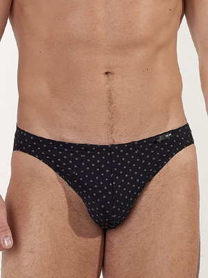 трусы-слипы мужские HOM 40-1912 чёрные