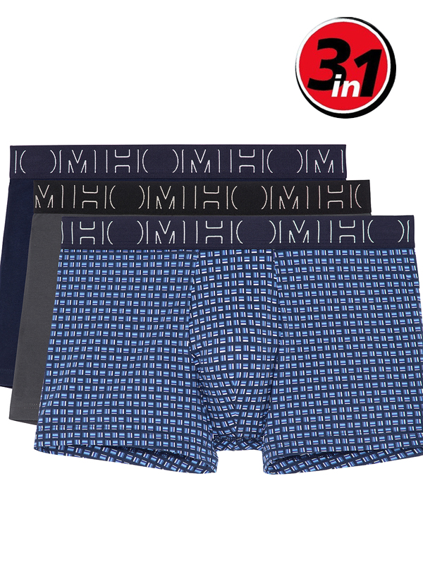 Комплект трусов-боксеров мужских HOM 40-2436