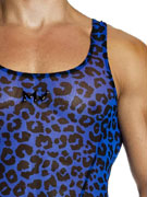 Стринг-боди мужское Modus Vivendi 15482 синее