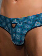 Стринги мужские Doreanse 1034 с цветным принтом