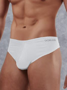 Стринги мужские Doreanse 1030 белые с высокой посадкой