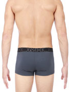 Комплект из 2-х трусов-боксеров мужских HOM 40-0405 серые + тёмно-синие