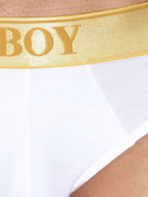 Трусы-брифы мужские Oboy Gold, арт. Oboy 06-6940 белые