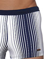 плавки-макси HOM Elegant Stripe белые
