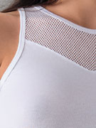 Майка-топ женская Doreanse 9401 белая