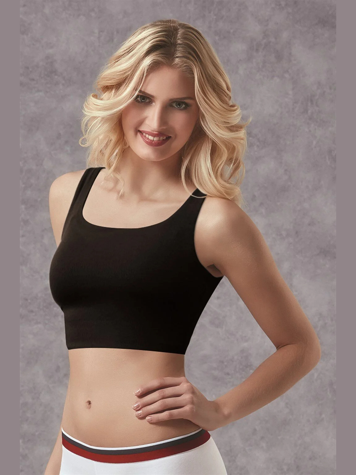 Майка-топ женская Doreanse 9314 чёрная