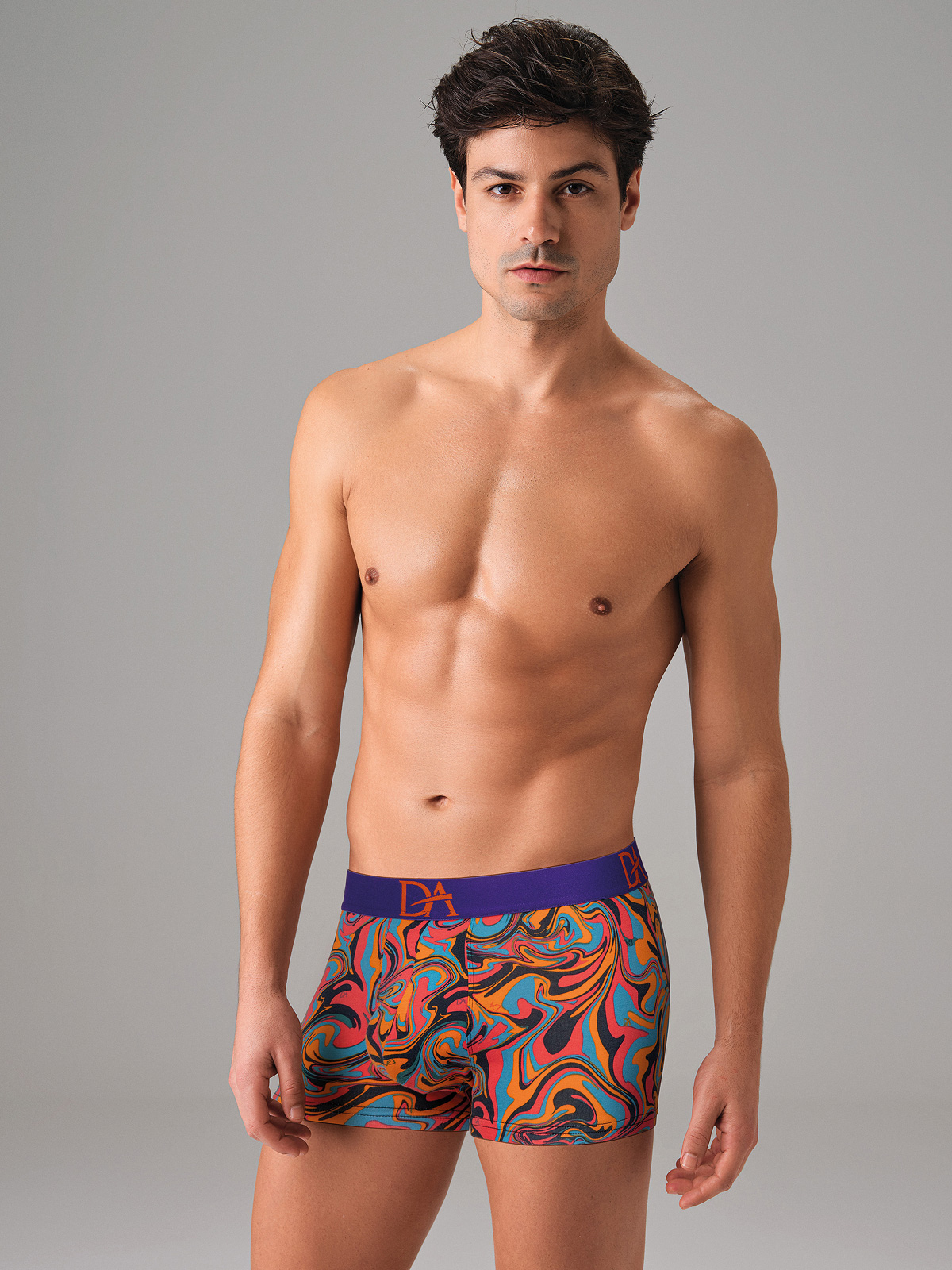 Трусы-боксеры мужские Doreanse 1729 с цветным принтом