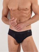 Трусы-брифы мужские HOM 40-2814 чёрные