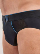 Трусы-брифы мужские HOM 40-2806 чёрные