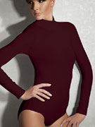 Боди женское Doreanse Modal Basic 12407 бордовое