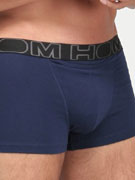 Комплект мужских трусов-боксеров HOM 40-0405 тёмно-синие + оранжевые