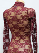 боди женское кружевное Doreanse 12444 бордовое