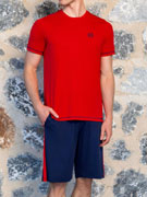 Пижама мужская Doreanse 4505 сине-красная