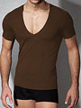 футболка мужская Doreanse 2820 коричневая