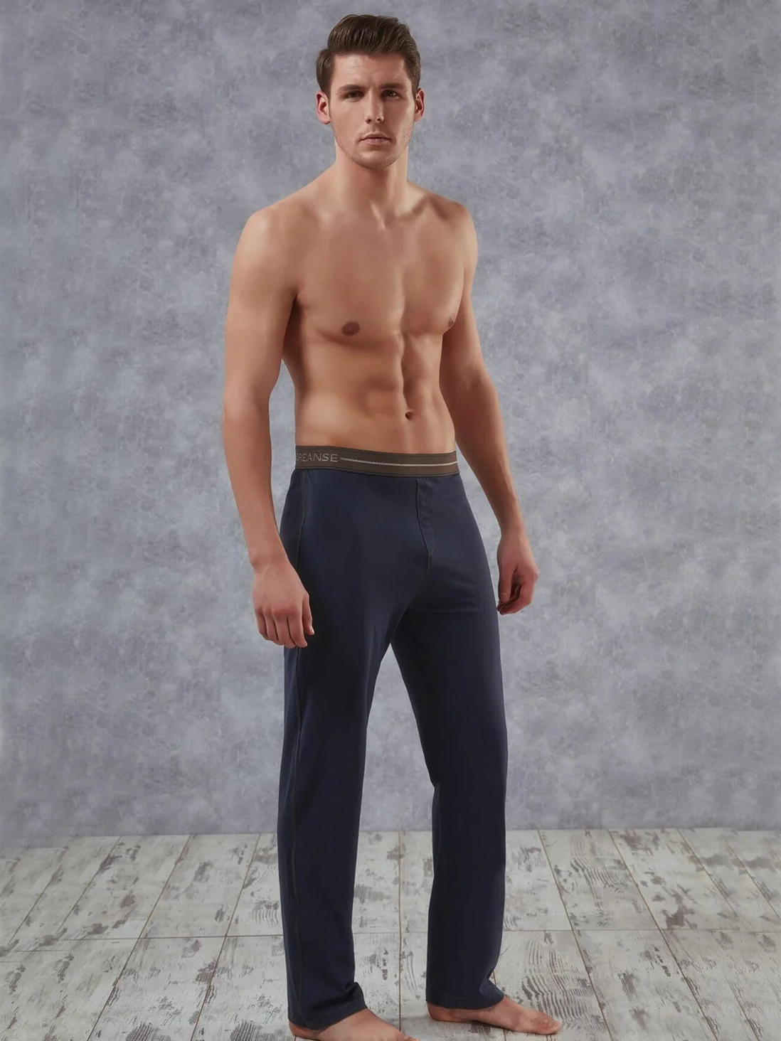 брюки домашние мужские Doreanse 1955 тёмно-синие