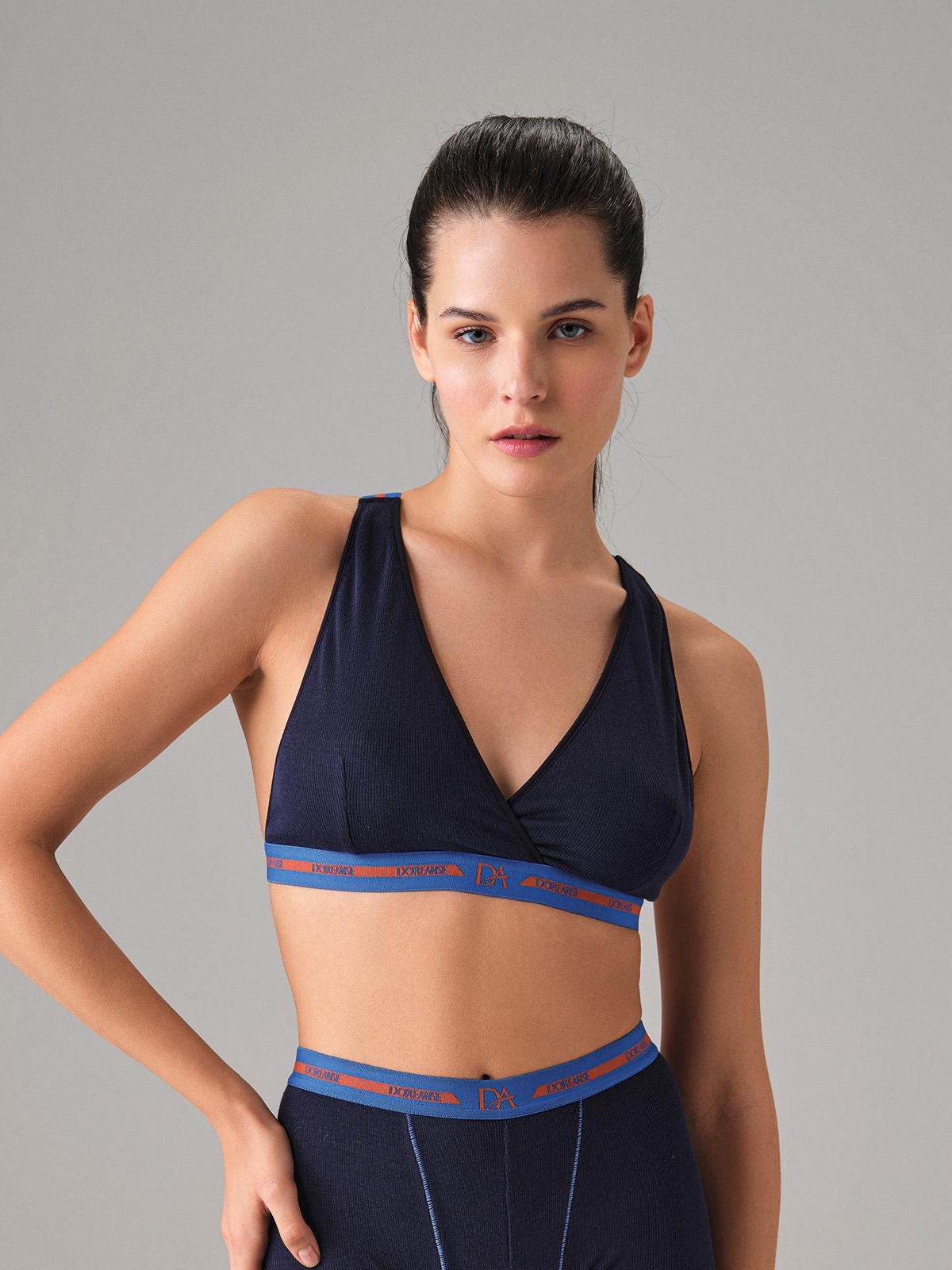 Бюстгальтер трикотажный Doreanse 5590 тёмно-синий