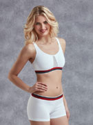 Бюстгальтер-топ спортивный Doreanse Rugby 5560 белый