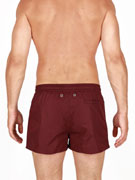 пляжные шорты мужские HOM Sunlight, арт. HOM 40-1414 бордовые