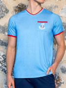 Пижама мужская Doreanse 4503 сине-голубая