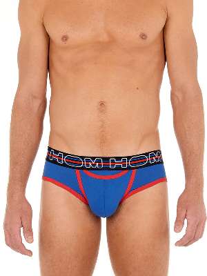 трусы-брифы мужские HOM Cotton Up синие, арт. HOM 40-2372