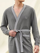 Халат короткий мужской Doreanse 4003 серый