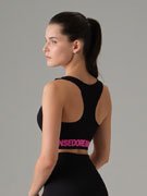 Бюстгальтер-топ спортивный Doreanse 5582 чёрный