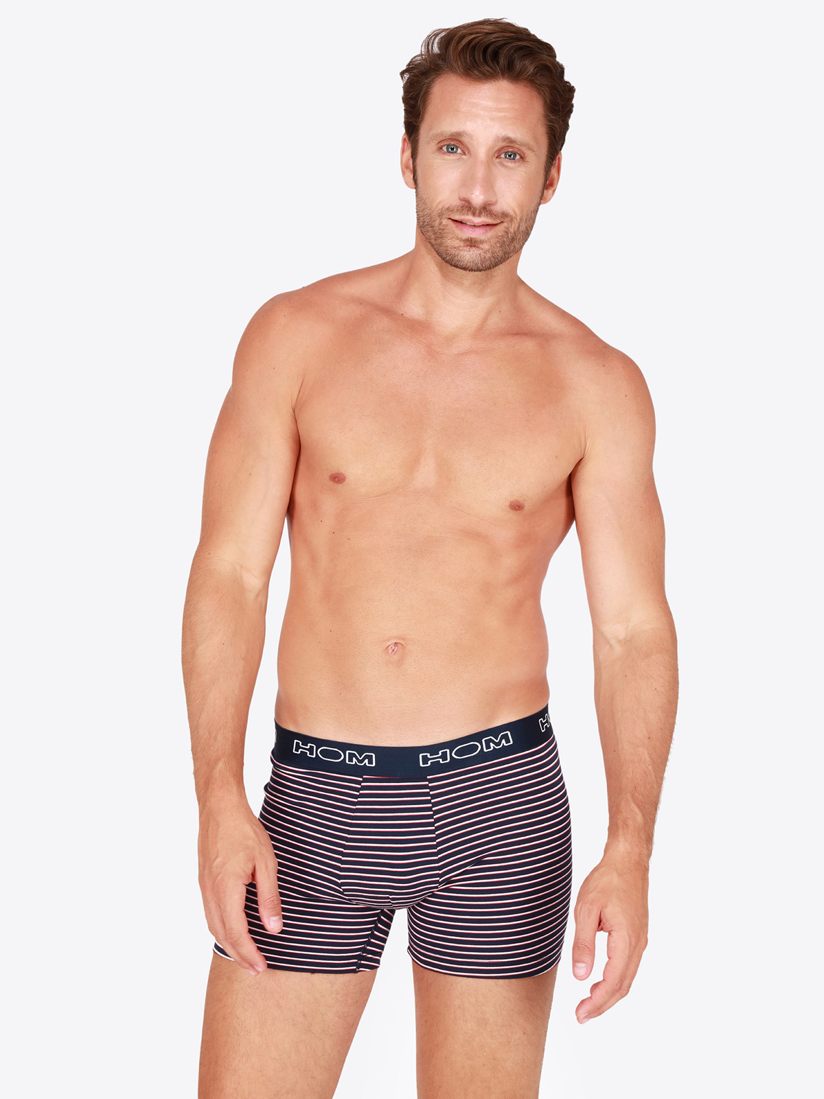 Комплект трусов-боксеров удлинённых мужских HOM 40-1812
