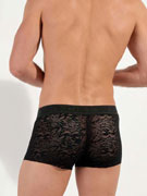 трусы-хипсы мужские кружевные HOM 40-2888 чёрные
