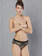 Трусы-слипы женские кружевные Doreanse 7140 чёрные