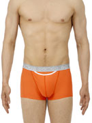 Комплект трусов-боксеров мужских HOM 40-0889 оранжевого цвета