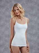 Майка женская корректирующая (утягивающая) Doreanse Shape 5920 (майка-корсет) белая