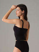 Майка-топ женская Doreanse 9402 чёрная