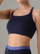 Бюстгальтер-топ трикотажный Doreanse 5588 тёмно-синий