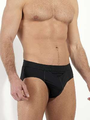 Трусы-брифы мужские HOM 40-3103 чёрные