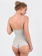 Стринг-боди женское Doreanse Avantgarde 12424 мятно-зелёное