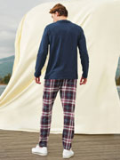 Пижама мужская Doreanse 4703 тёмно-синяя