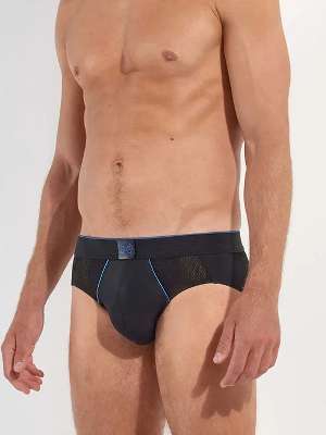 Трусы-брифы мужские HOM 40-2806 чёрные