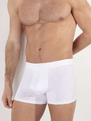 Трусы-боксеры мужские HOM 40-3101 белые