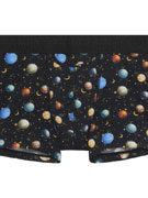 Трусы-боксеры мужские HOM 40-3045 чёрные с цветным принтом