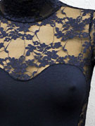 боди женское кружевное Doreanse 12444 тёмно-синее