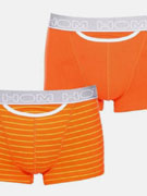Комплект трусов-боксеров мужских HOM 40-0889 оранжевого цвета