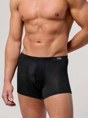 Трусы-боксеры мужские HOM 40-2678 чёрные