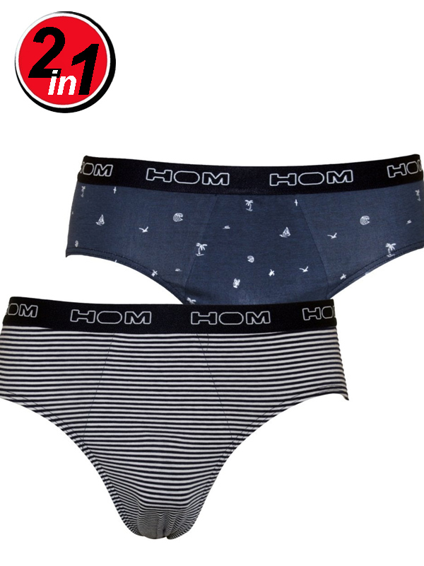 Комплект трусов-брифов мужских HOM City, арт. HOM 40-1433