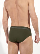 Трусы-брифы мужские HOM 35-9521 цвета хаки
