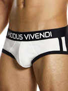 Трусы-брифы мужские Modus Vivendi 12414 чёрно-белые